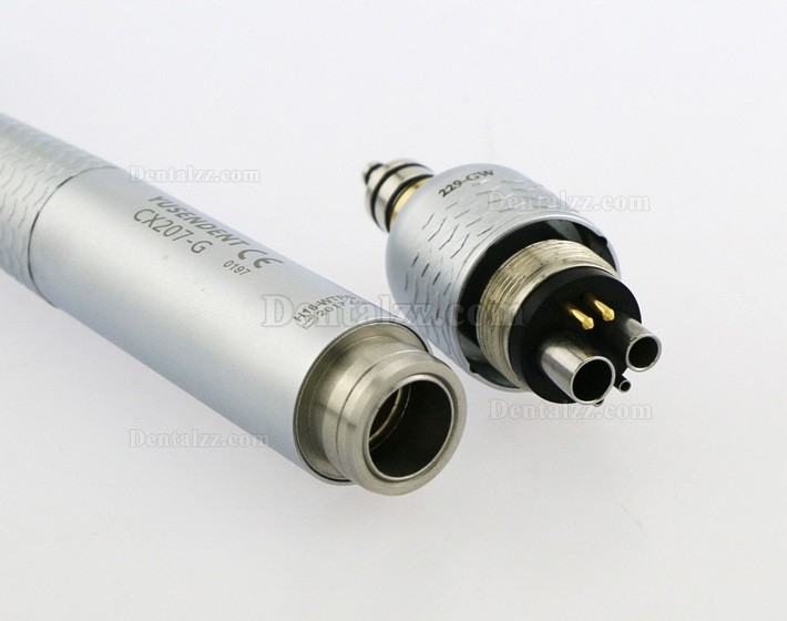 YUSENDENT®CX207W-TPQ歯科用高速タービン（トルクヘッド,カップリング付き）